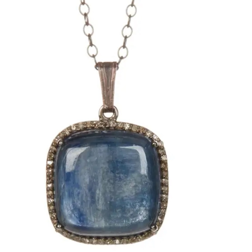 Adornia Zora Kvanite &
Champagne Diamond
Necklace